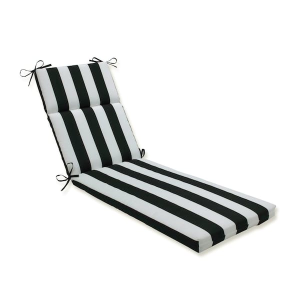 Black and white cabana stripe outdoor cushions sales