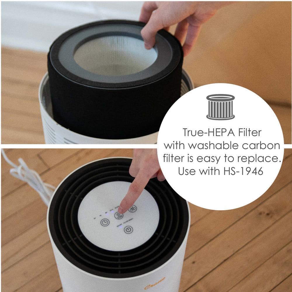 White Tower Air Purifier with HEPA and UV Light