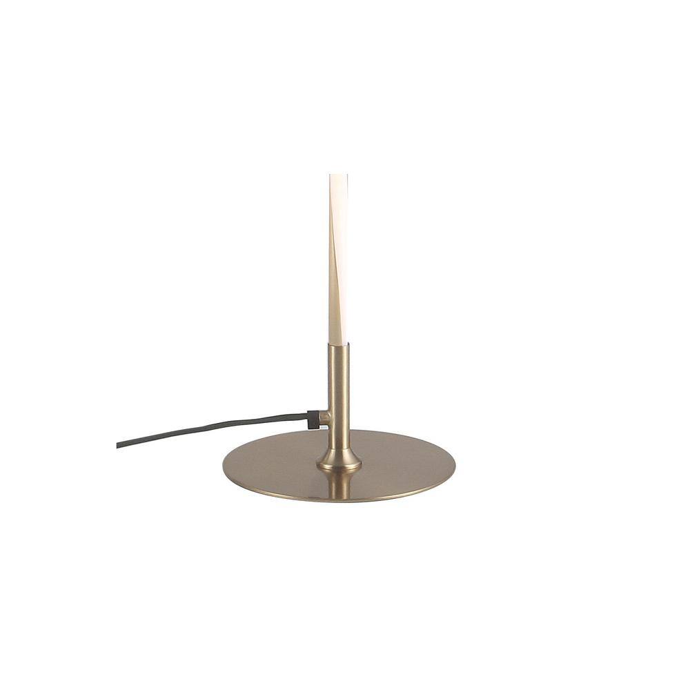 Pilar 63.75" Polished Gold Metal Arc Floor Lamp