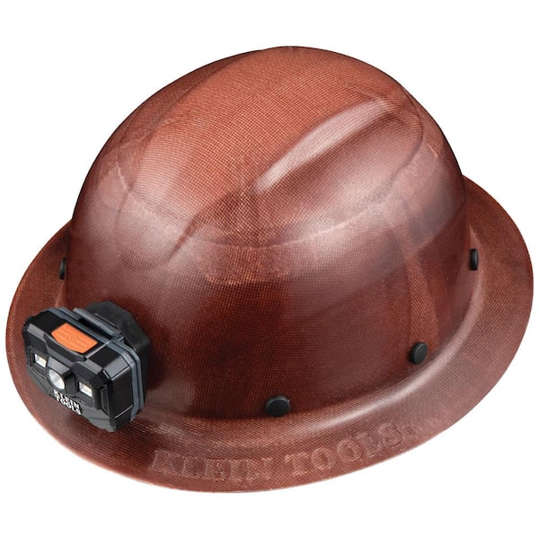 Klein Tools KONSTRUCT Series, Hard Hat, Full-Brim, Class G, Rechargeable Headlamp