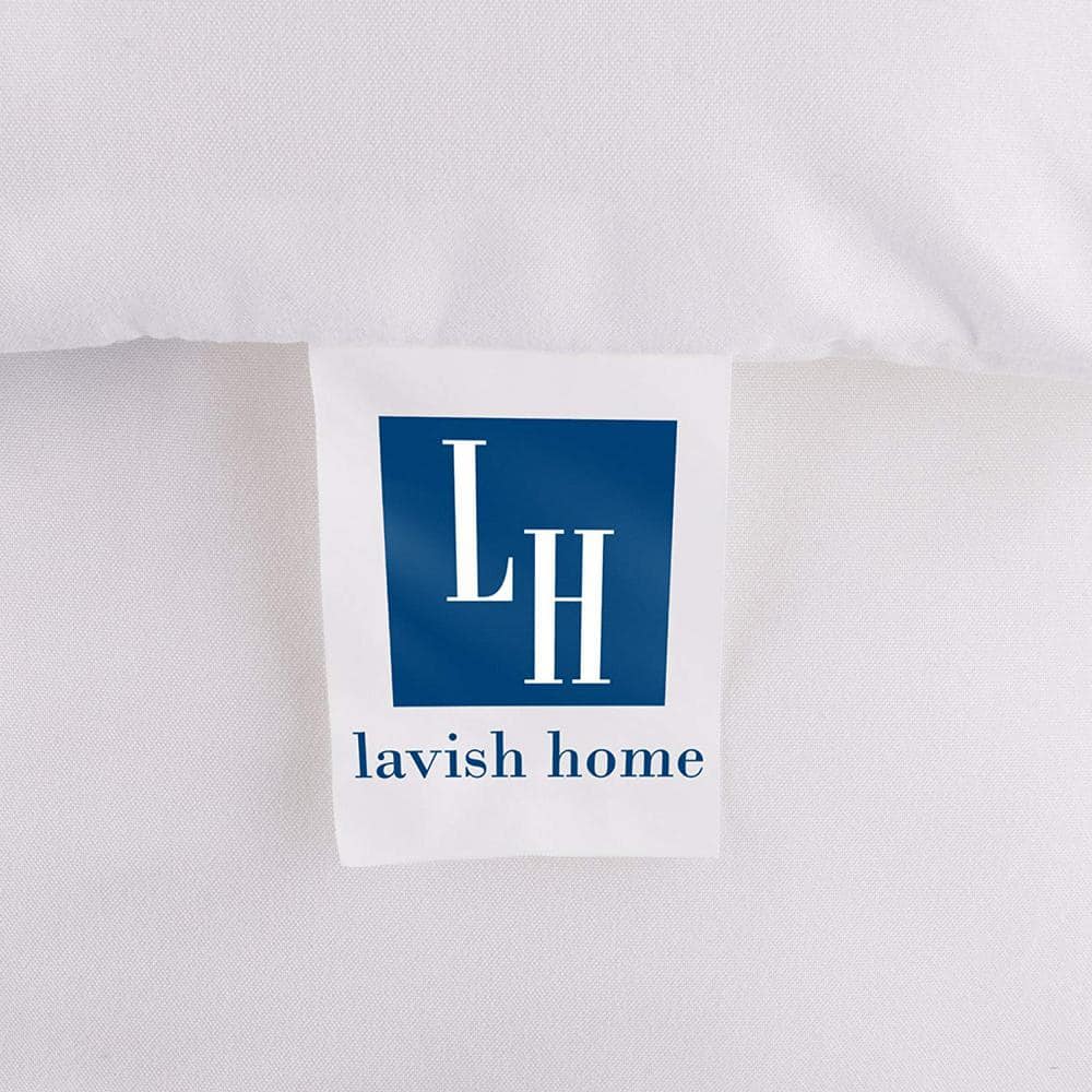Twin Size White Down Alternative Mattress Topper with Microfiber Cover