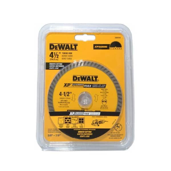 4-1/2 in. Concrete and Brick Diamond Circular Saw Blade