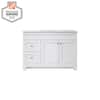 Sedgewood 48.5 in. White Bath Vanity - Home Decorators