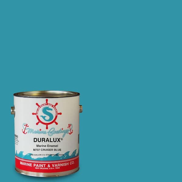Duralux Marine Paint 1 gal. Cruiser Blue Marine Enamel M7371 The
