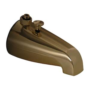 Diverter Spout in Polished Brass