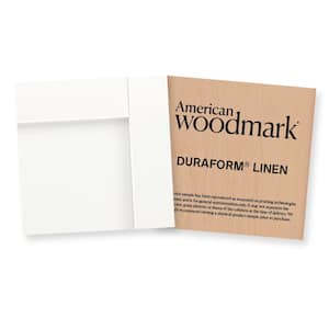 3-3/4-in. W x 3-3/4-in. D Finish Chip Cabinet Color Sample in Duraform Linen