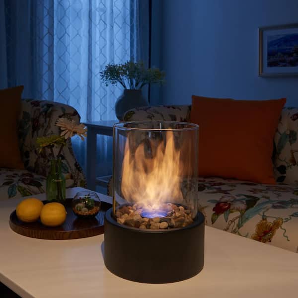 Danya B 8 25 In W X 11 H Indoor, Are Indoor Tabletop Fire Pits Safe