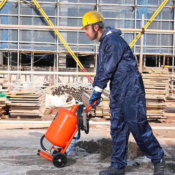 60-110 PSI High Pressure Sandblaster, 5 Gal. Air Tool Sand Blaster, Portable Abrasive Blasting Tank, Air Sand Blasting