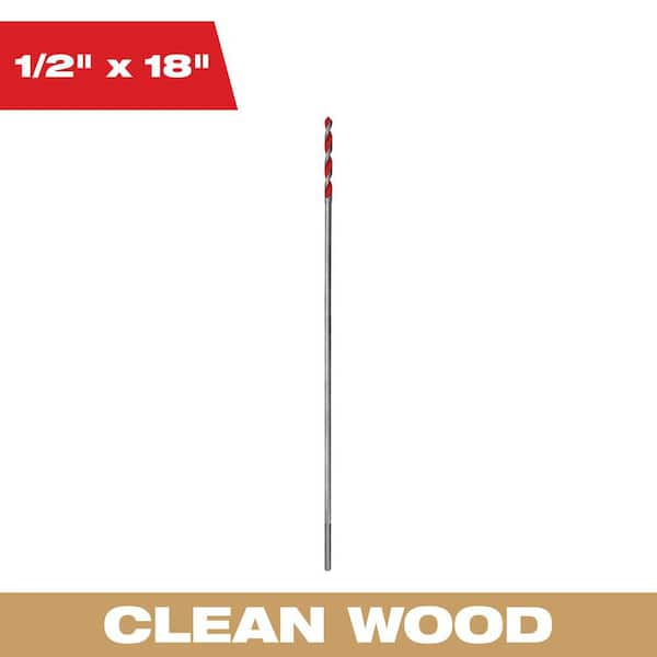 Milwaukee 1/2 in. x 18 in. Bell Hanger Bit