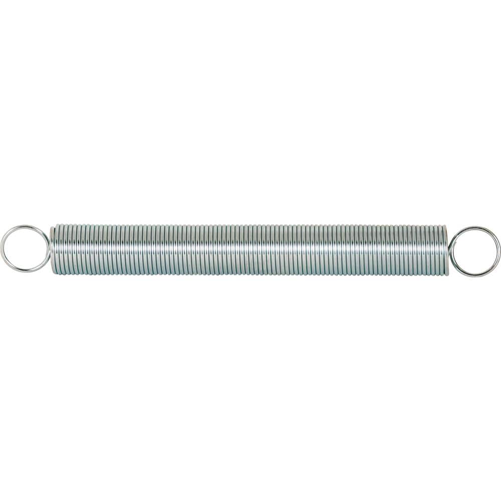 Spring Prime Line Prime-Line Extension Spring, Spring Steel Const, Nickel-Plated Finish ...