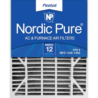 Merv 12 Air Filters Heating Venting Cooling The Home Depot