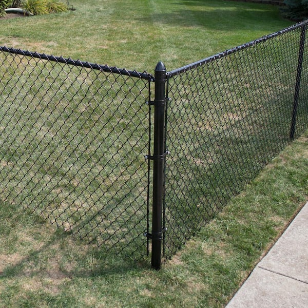 2-in W x 4-in L Aluminum Chain-link Fence Post Cap- Fits Common Post Measurement: 2-3/8-in x 2-3/8-in