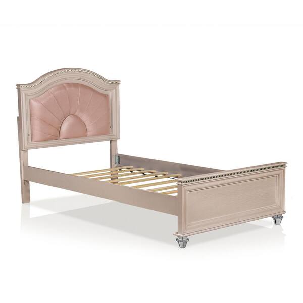 Furniture Of America Panella Gold Full Platform Bed IDF-7901RG-F - The ...