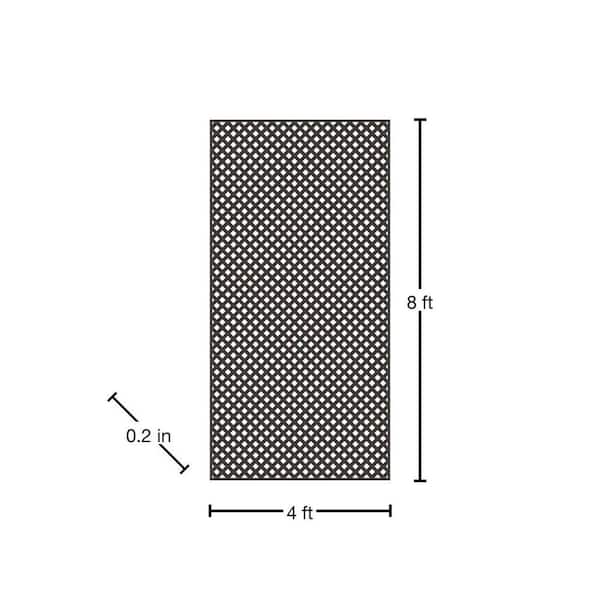 Grid Axcents 1.13 in. W X 8 ft. L White Plastic C-Channel Grid Axcents 1.13 in. W X 8 ft. L White Plastic C-Channel