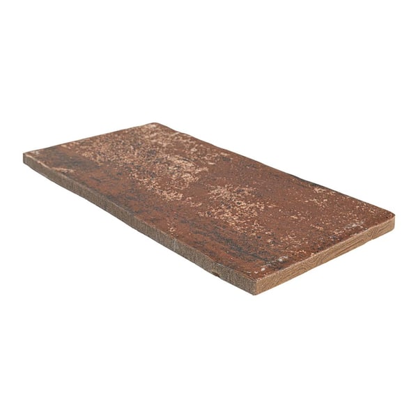 MSI Capella Red Brick 5 in. x 10 in. Matte Porcelain Floor and