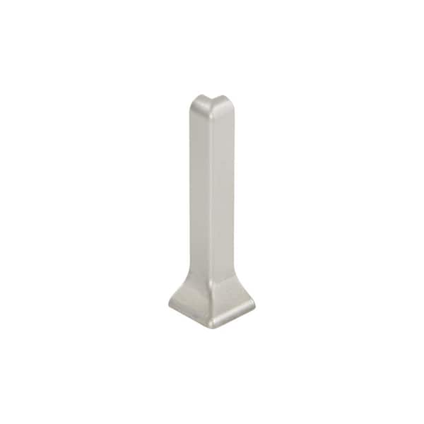 Schluter Designbase-SL Matte White Aluminum 2-3/8 in. x 1 in. Metal 90-Degree Outside Corner