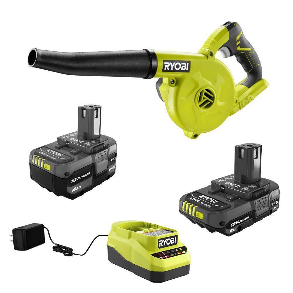 18v One+ Cordless Ryobi 18v Workshop Blower Ryobi ONE+ 18V