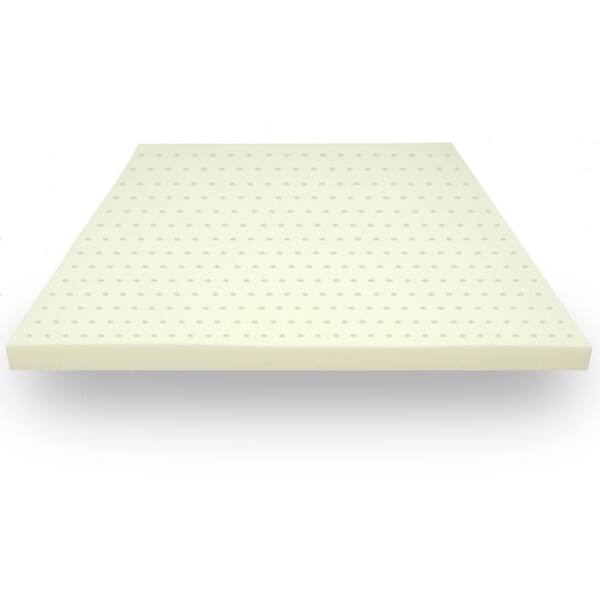 Unbranded 3 in. Classic Cal King-Size Ventilated Memory Foam Mattress Topper