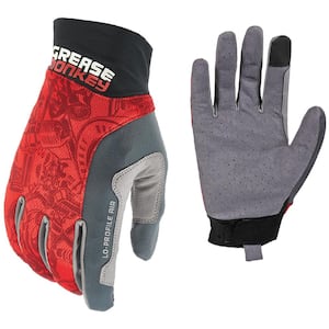 Feather Lite Red Large Automotive Glove