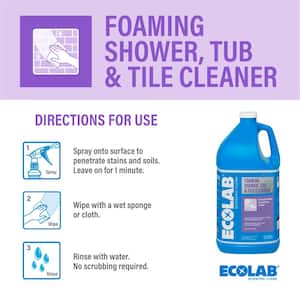 1 Gal. Foaming Shower, Tub and Tile Cleaner (2-Pack)