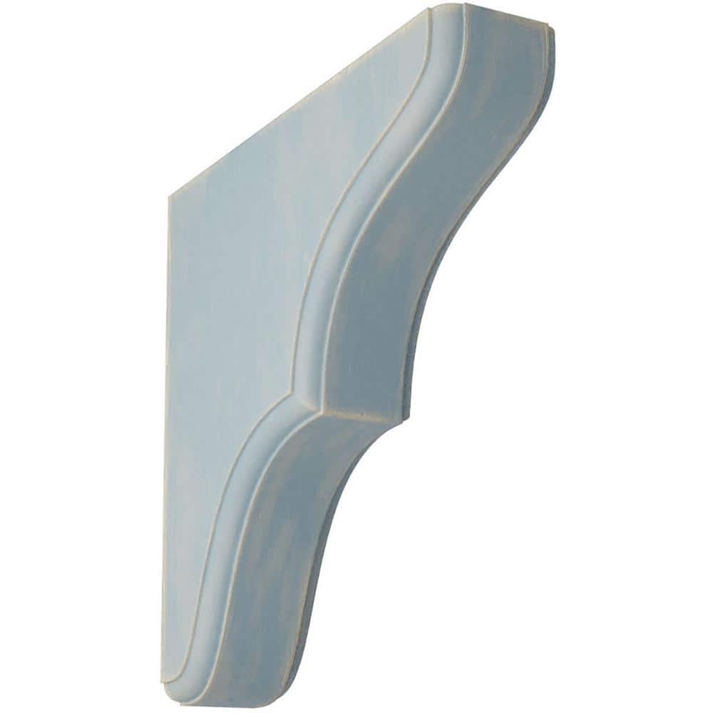 1-3/4 in. x 7-1/2 in. x 7-1/2 in. Driftwood Blue Stratford Wood Vintage Decor Bracket price history on PriceWatchPro
