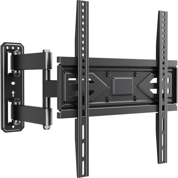 Full Motion Corner TV Wall Mount for 32‑65" Flat & Curved TVs, Articulating Swivel Tilt TV Bracket