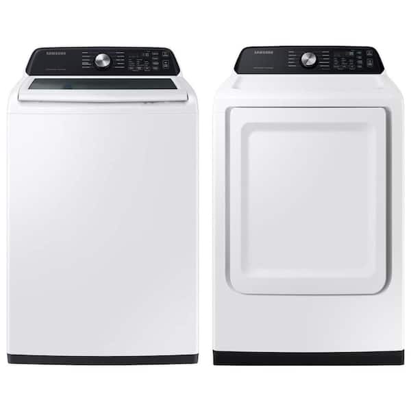 4.7 cu. ft. Top Load Washer with Active WaterJet and 7.4 cu. ft. Vented Dryer Set