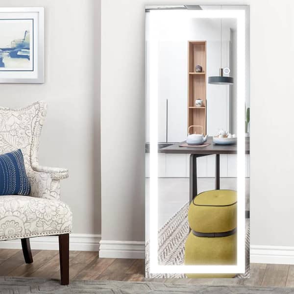23.6 in. W x 64.9 in. H Rectangle Frameless LED Mirror Lamp 23.6 in. W x 64.9 in. H Rectangle Frameless LED Mirror Lamp
