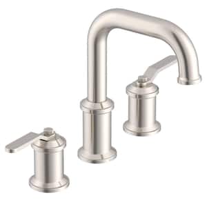 Danze D304057BR Opulence Two Handle Widespread Lavatory Faucet, Tumbled