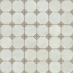 Kings Field Brown 8-7/8 in. x 8-7/8 in. Porcelain Floor and Wall Take Home Tile Sample