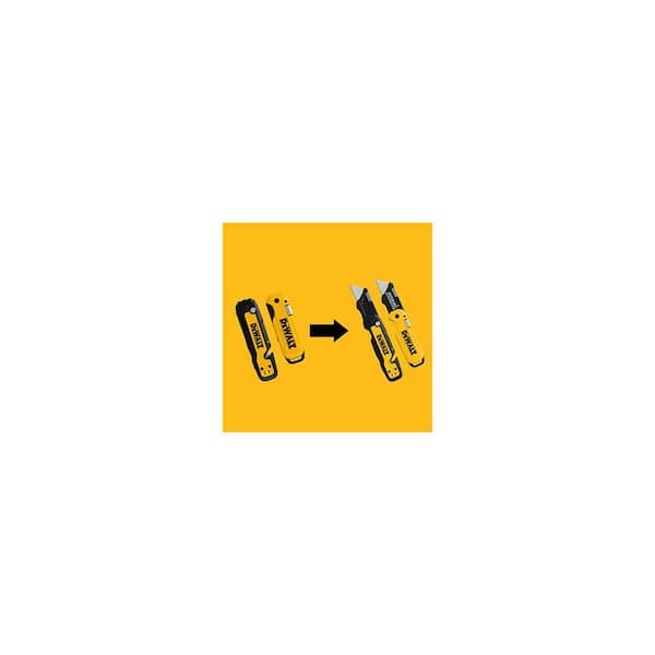 DEWALT - Atomic and Push and Flip Folding Utility Knives (2-Pack)