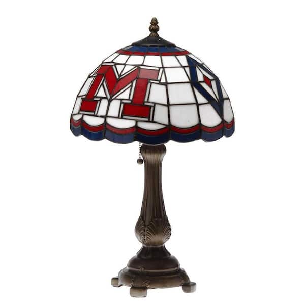 The Memory Company 19.5 in. Antique Bronze - Tiffany Table Lamp-Mississippi