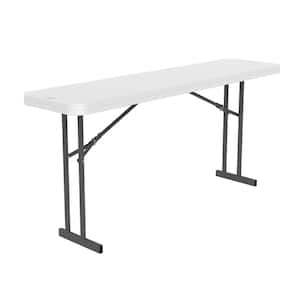 6 ft. Seminar Plastic Commercial Folding Table (Set of 5)