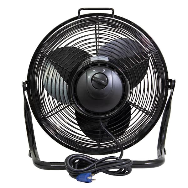 USA Ventilation 10-In Fan Blower Gas Paint Garage Shop Home Fan Blow Dust Top 