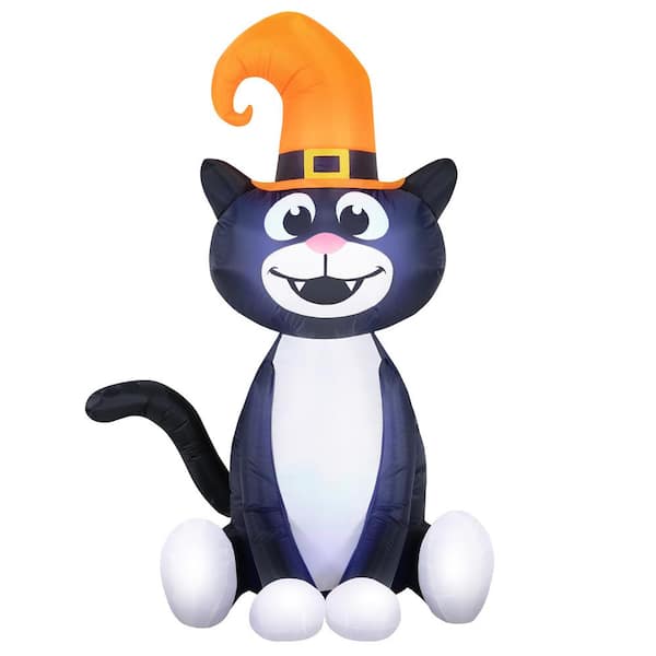 5 ft. Inflatable Black Cat OC-28946 - The Home Depot 5 ft. Inflatable Black Cat OC-28946 - The Home Depot
