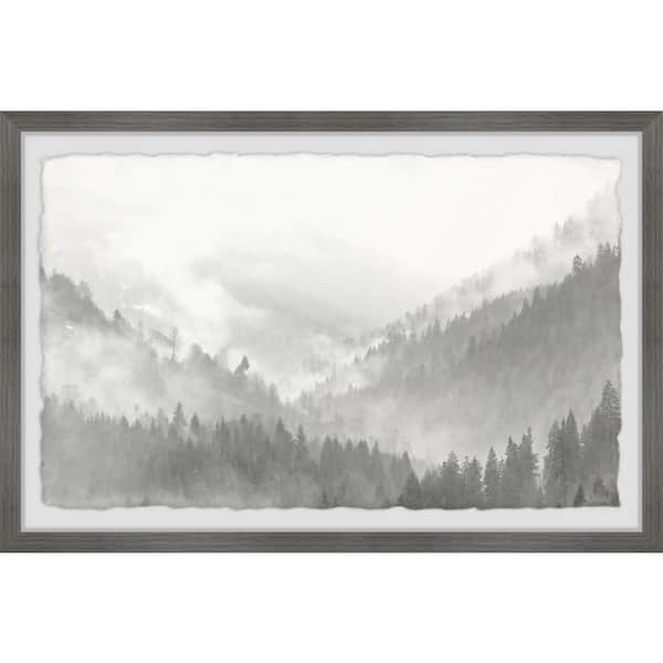 Unbranded "I Find Solace" by Marmont Hill Framed Nature Art Print 8 in. x 12 in.