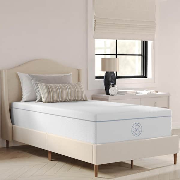 MARTHA STEWART Twin Medium Memory Foam 12 in. Bed-in-a-Box Mattress