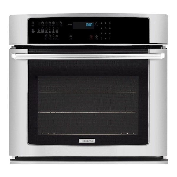 Electrolux IQ-Touch 30 in. Single Electric Wall Oven Self-Cleaning with Convection in Stainless Steel-DISCONTINUED