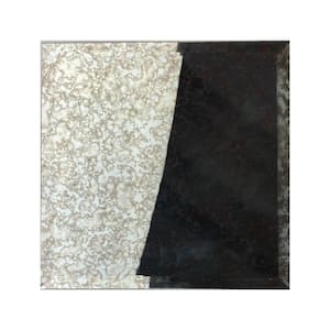 Reflections Antique Silver Beveled Square 8 in. x 8 in. Glass Mirror Peel and Stick Tile (13.2 sq. ft./Case)