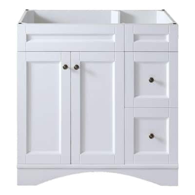 Elise 36 in. W Bath Vanity Cabinet Only in White