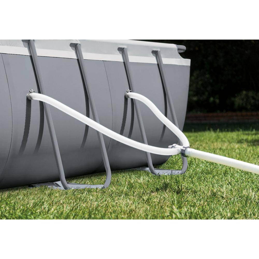 Intex Rectangular Ultra XTR Above Ground Pool with Sand Filter Pump