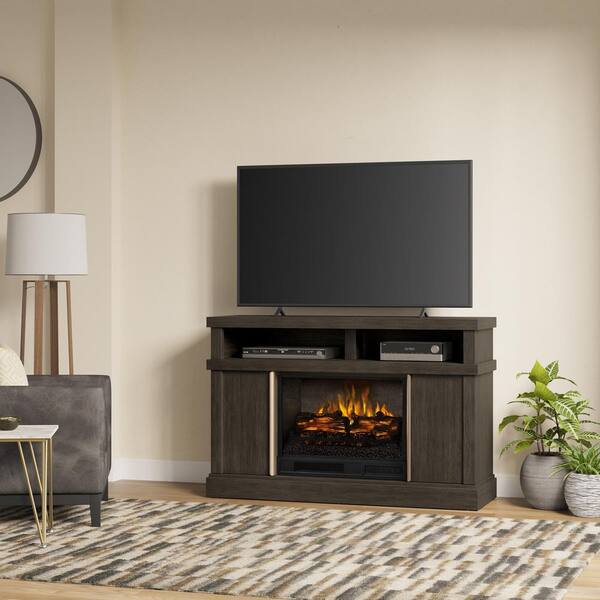 SCOTT LIVING MEYERSON 48 in. Freestanding Media Console Wooden