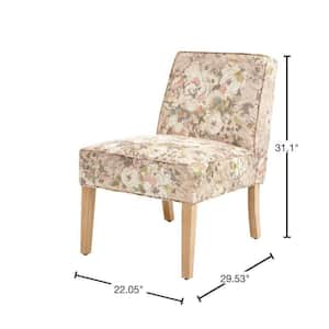 Teagan Cherry Blossom Upholstered Accent Chair