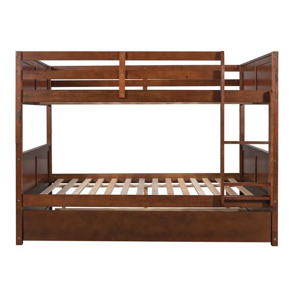 Wooden Bunk Bed With Trundle Hflt000250aal, Bunk Bed Maker Philippines
