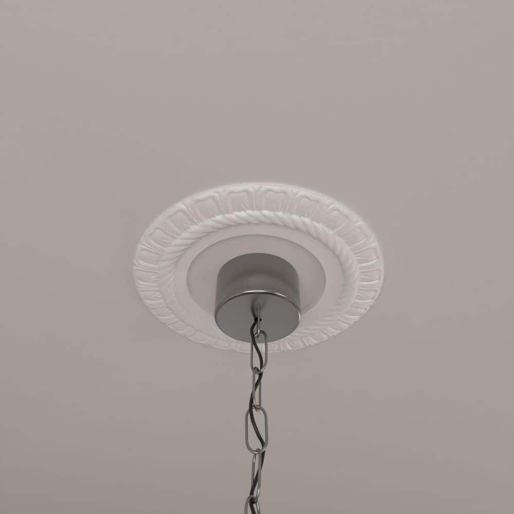 Claremont Primed Circle Medallion for Ceiling Elegance 10.625"