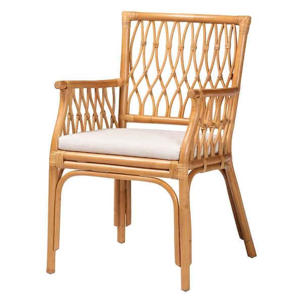 Maisa Light Honey Rattan Armchair