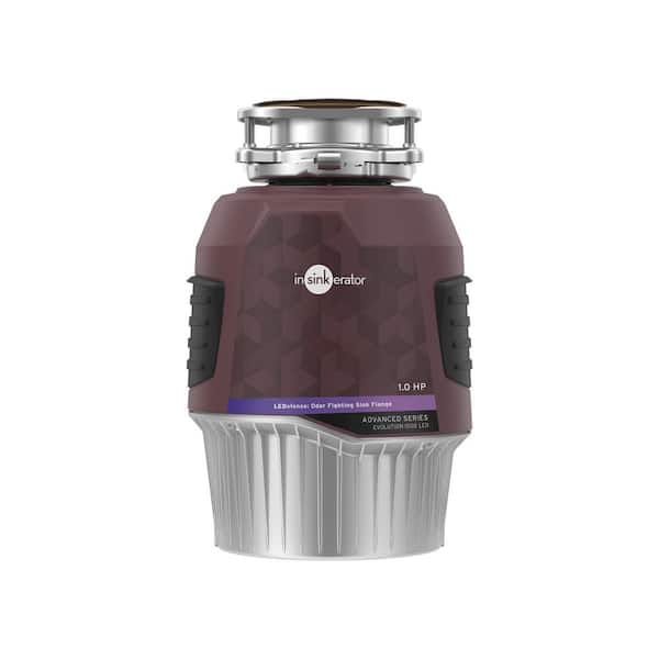 Evolution 1500 LEDefense W/C, 1 HP Garbage Disposal, Continuous Feed Food Waste Disposer with EZ Connect Power Cord