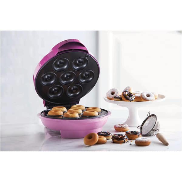  SugarWhisk Mini Donut Maker Machine, Electric Mini