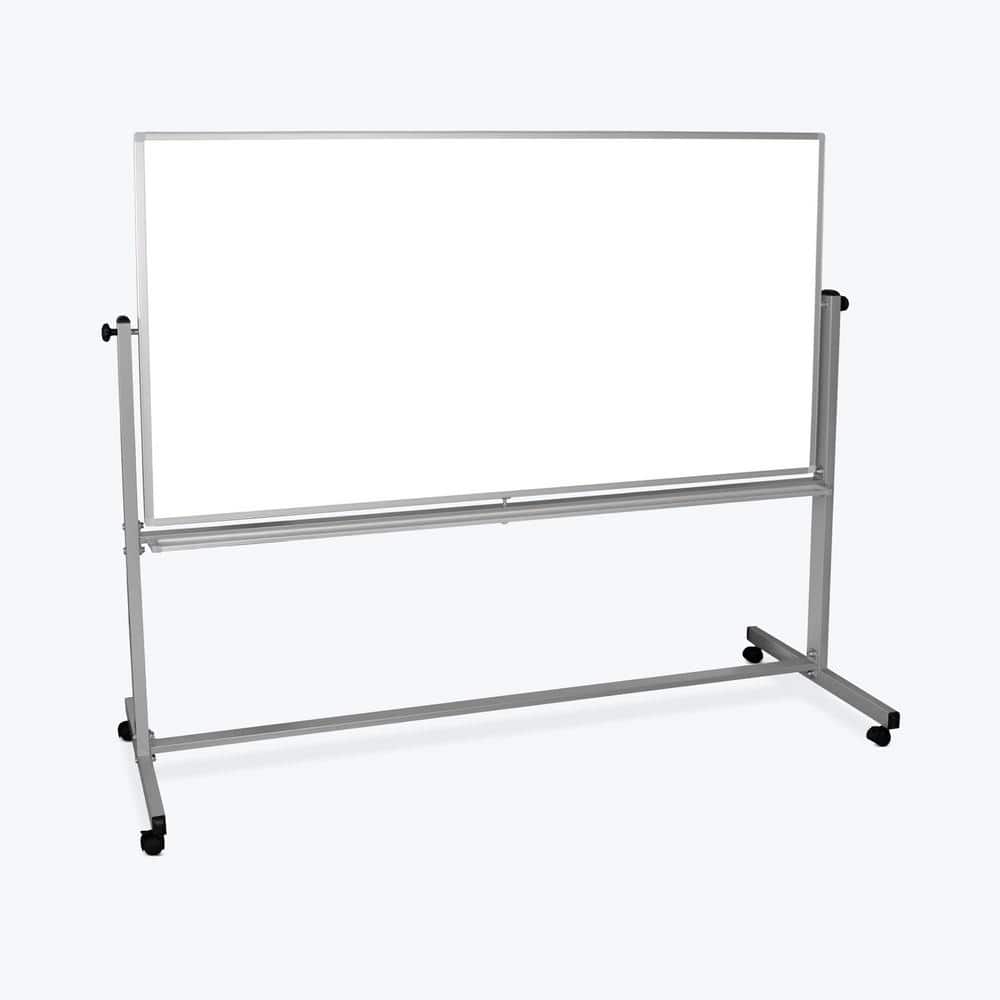 UPC 847210036371 product image for 72 in. x 48 in. Mobile Double-Sided Magnetic Whiteboard | upcitemdb.com