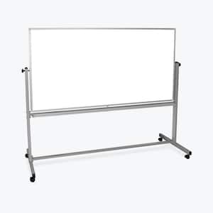 72 in. x 48 in. Mobile Double-Sided Magnetic Whiteboard